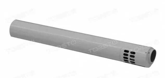Коаксиальная труба полипропиленовая с наконечником, диам. 80/125 мм, длина 1000 мм, ht для конденсац khg 714088911