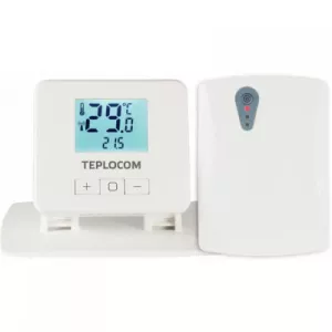 Беспроводной комнатный термостат TEPLOCOM TS-2AA/3A-RF